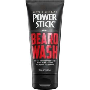 Power Stick 3-in-1 Beard Wash 5oz Men Shave Skincare USA Made Ships ASAP